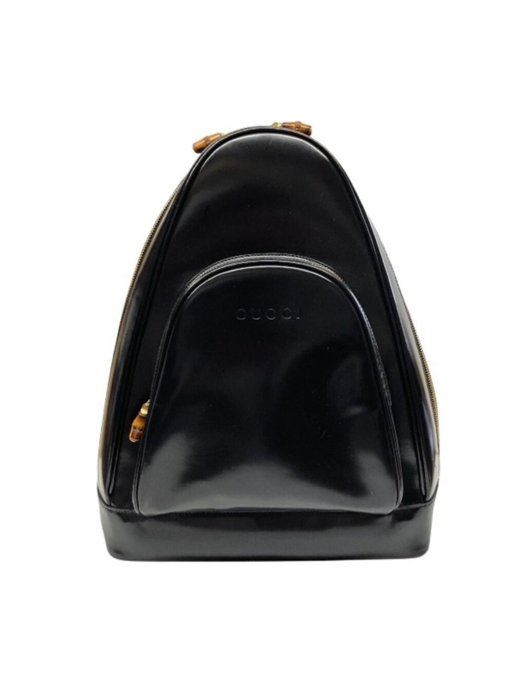 Gucci Backpack Enamel Black